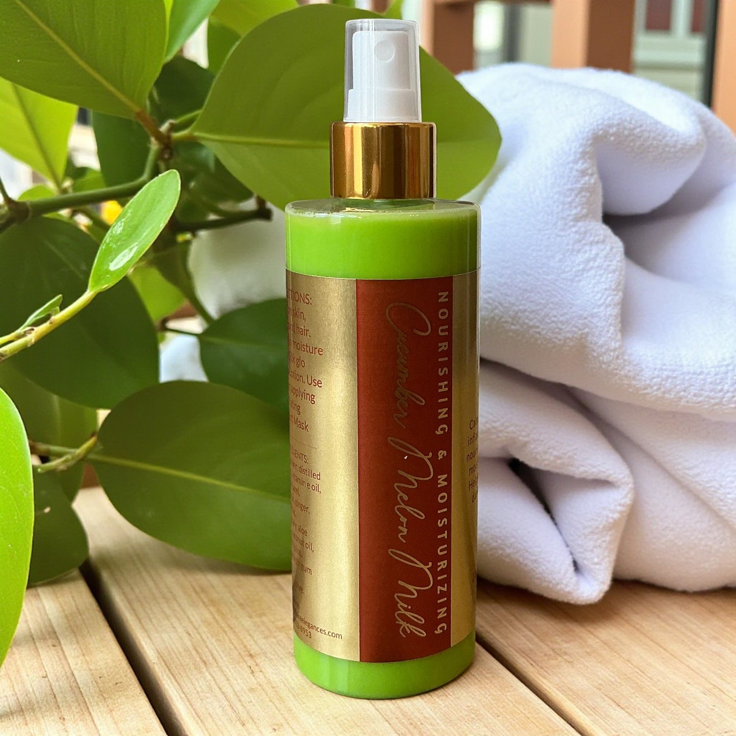 Cucumber Melon Milk with Rice Water