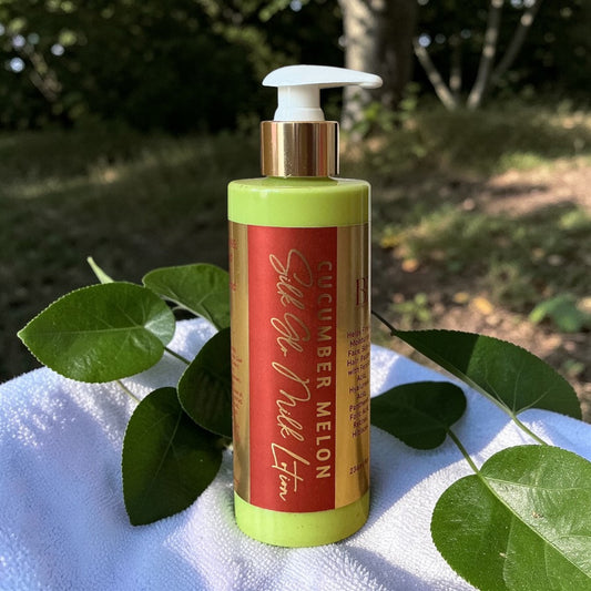 Silk Glow Milk Lotion Cucumber Melon 8.5oz