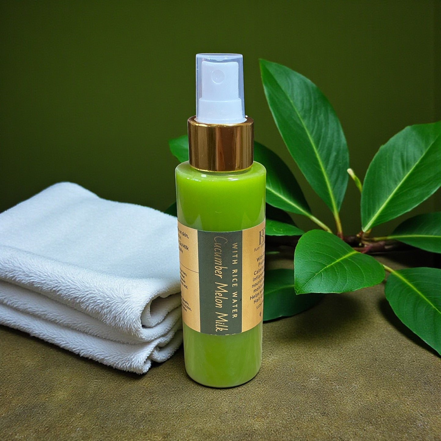 Cucumber Melon Milk with Rice Water